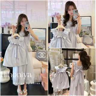 พร้อมส่ง ชุดคู่แม่ลูก สีฟ้า 𝐁𝐋𝐔𝐄𝐁𝐋𝐄 𝐃𝐑𝐄𝐒𝐒