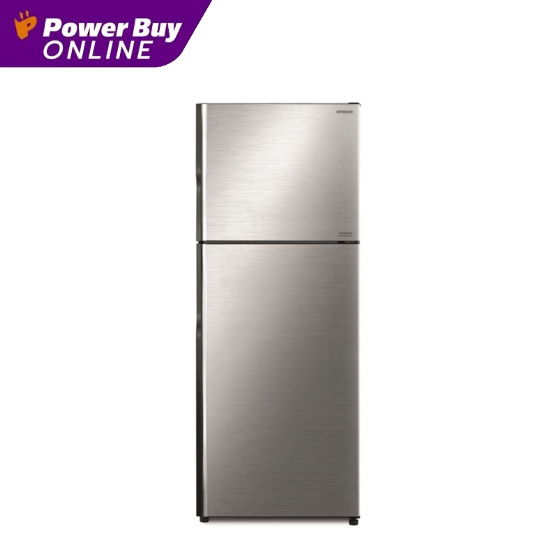 HITACHI ตู้เย็น 2 ประตู (14.4 คิว, สี Brilliant Silver) รุ่น R-VX400PF BSL
