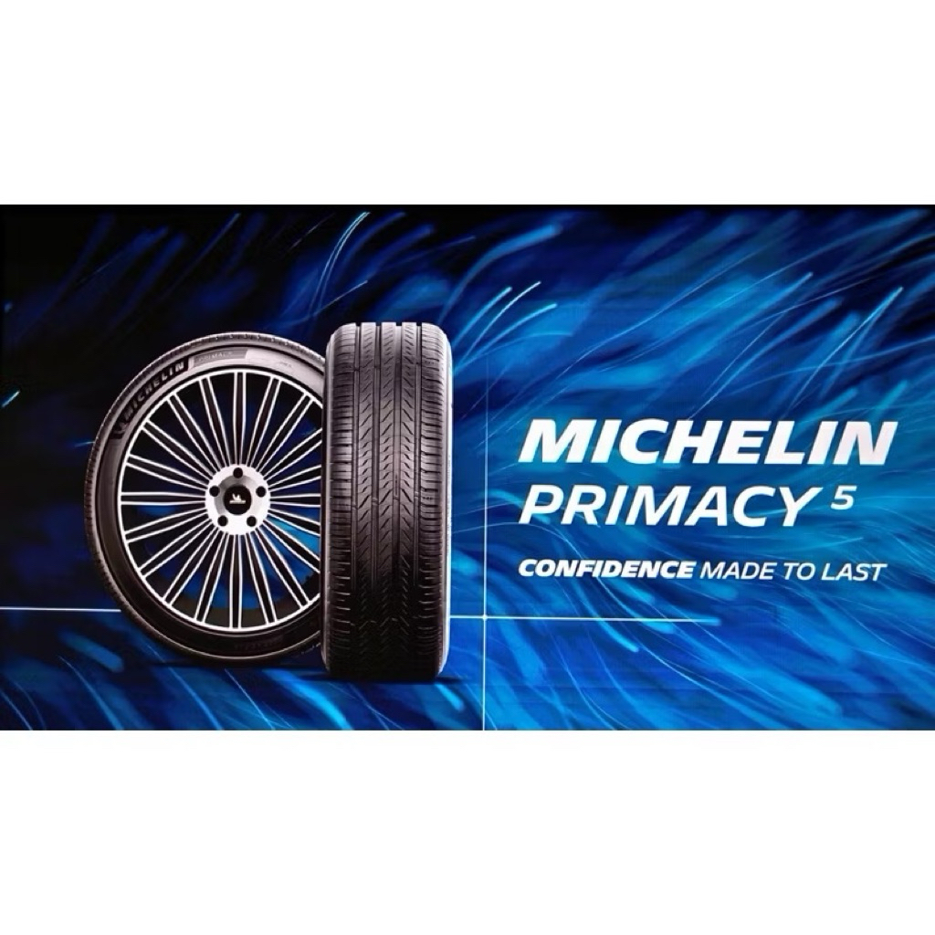 ยางรถยนต์ MICHELIN 215/55 R17 รุ่น PRIMACY5 94V (จัดส่งฟรี!!! ทั่วประเทศ)