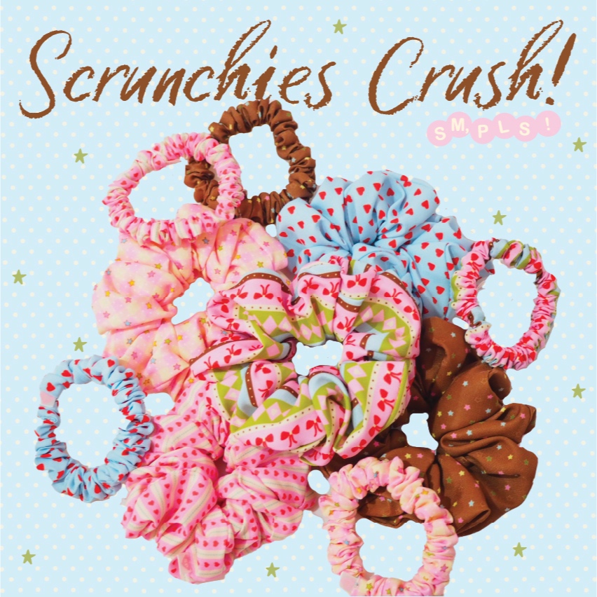 (⭐️มีลายใหม่) 🎀SM,PLS! - Scrunchie | ยางมัดผมมีให้เลือกหลายลาย มีขนาด Regular & Mini (Girlie Kit Col.)