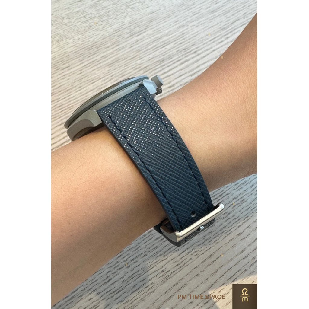 สายนาฬิกาหนัง SAFFIANO ใช้กับ OMEGA x swatch ขนาด 20มม. - รูปที่ 3