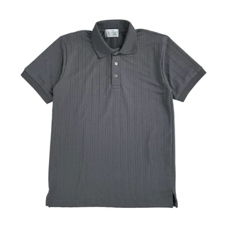 Rope Knit Polo เสื้อโปโลถักลายเชือกสุดคลาสสิก สีน้ำตาลอ่อน,กรม,เทาเข้ม,ขาว,ดำ,เขียว