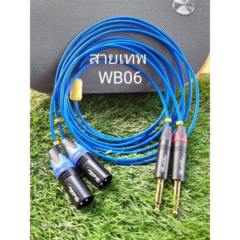 xlr male 2+ To Phone 2+  ยาว 1 ม