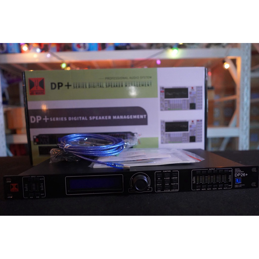 dB MARK DP26+ ครอสโอเวอร์ดิจิตอล