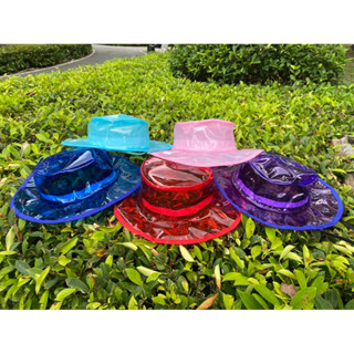 หมวกสงกรานต์หมวกกันน้ำกันแดดใส่กันฝน ทนทาน ทำจากพาสติกอย่างด…