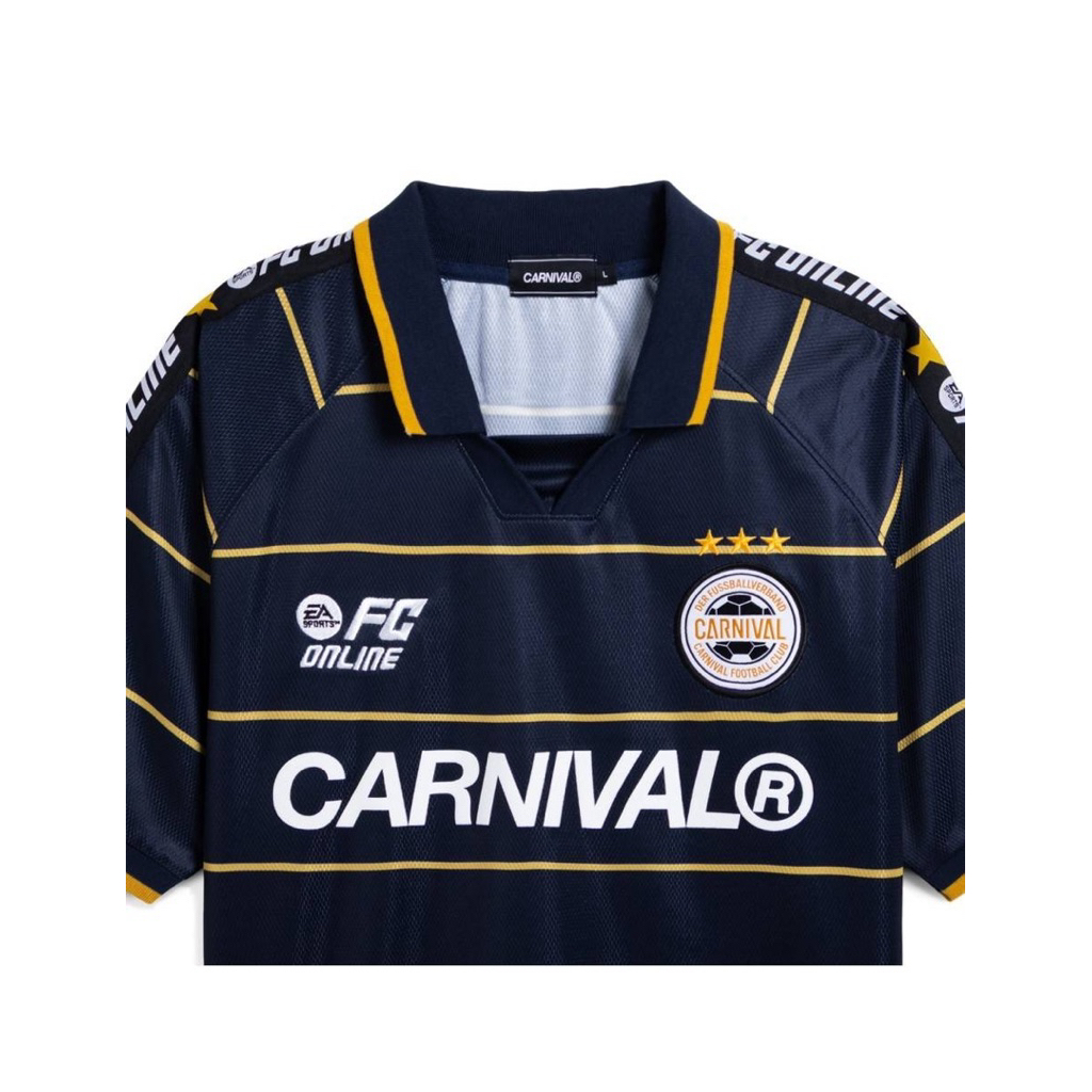 💥 เสื้อบอล CARNIVAL x FC Online ของมันต้องมี! เท่โหด ใส่แล้วพร้อมชนทุกแรงค์ 🔥 พร้อมส่ง!