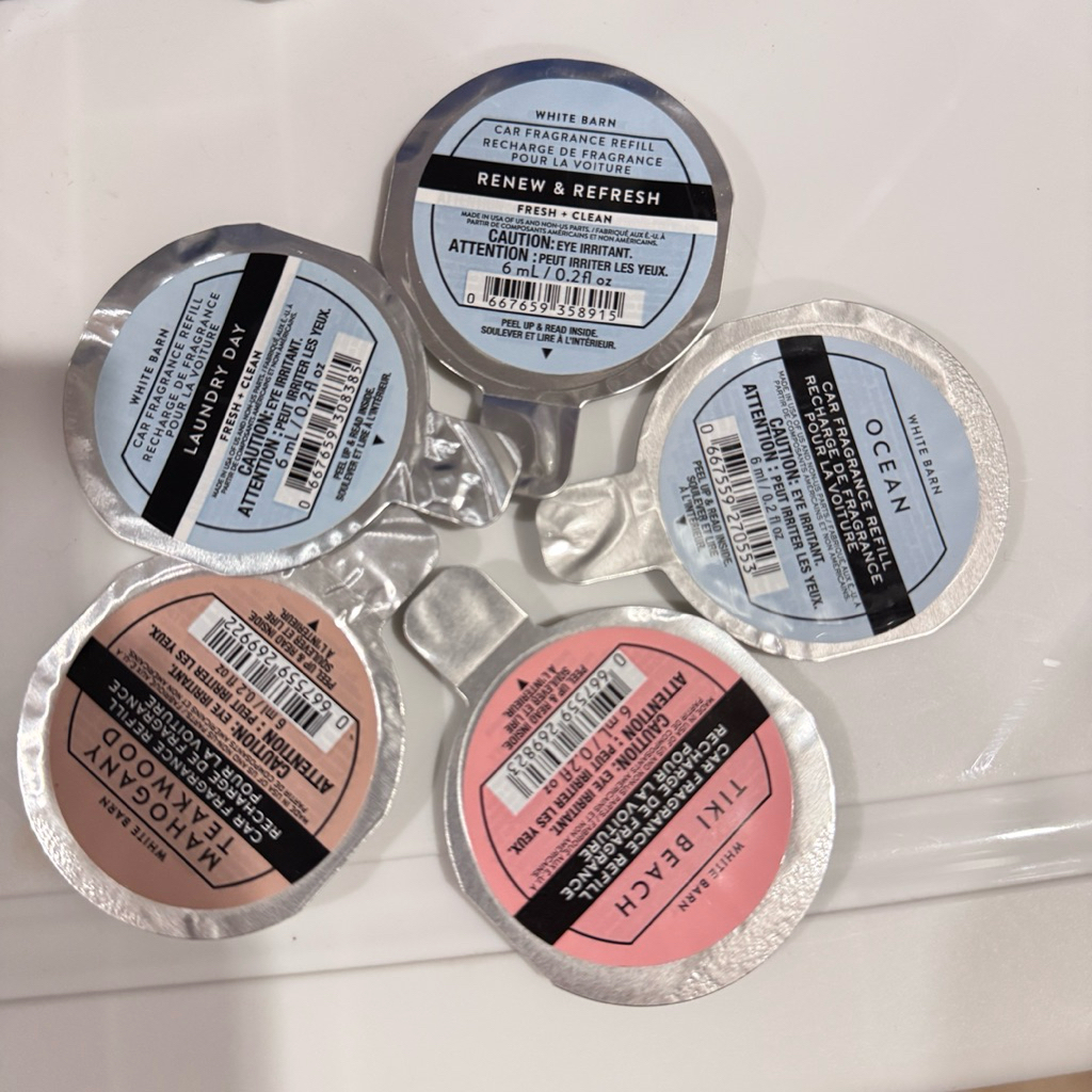 Bath & Body works Cake Car Fragrance Refill น้ำหอมปรับอากาศสำหรับรถยนต์ 6 ml/0.2 fl oz