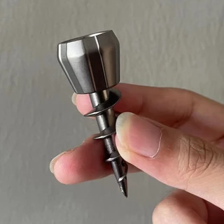 ดอกสว่านเจาะโลหะ DIY (สำหรับขวดเครื่องดื่ม) ดอกสว่านเจาะขวดพลาสติกแบบพกพา จัดส่งทันที