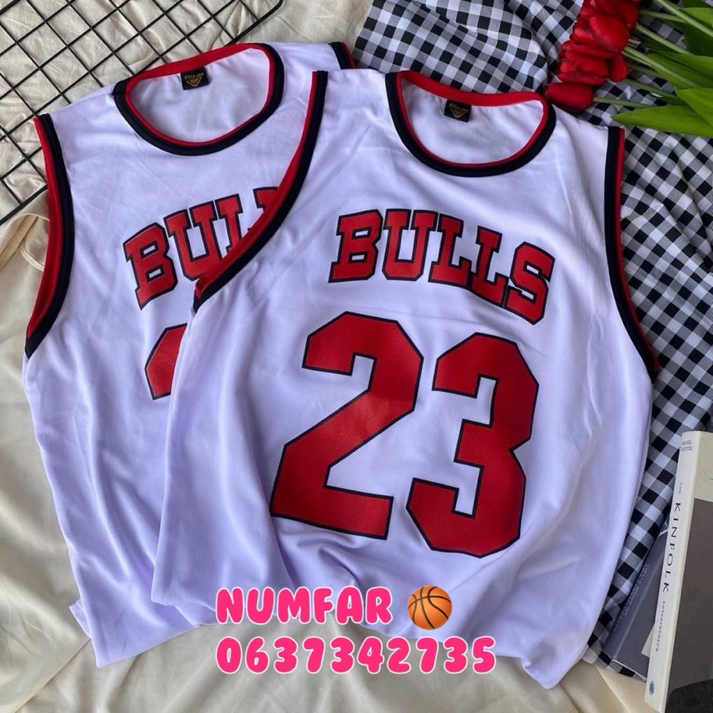 เสื้อกล้ามบาสเนื้อผ้ารูละบายดีมากอก44-46ยาว28
