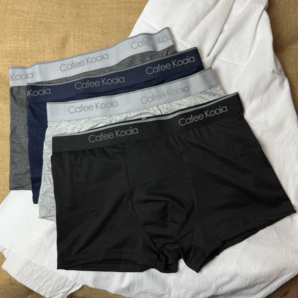 บอกเสื้อผู้ชาย กางเกงในผู้ชายเซ็ตสุดคุ้ม 1 กล่อง 4 ตัว 4 สี พร้อมกล้อง คุ้มๆผ้านุ่มใส่สบายระบายอากาศได้ดี​ พร้อมส่งในไทย - รูปที่ 7