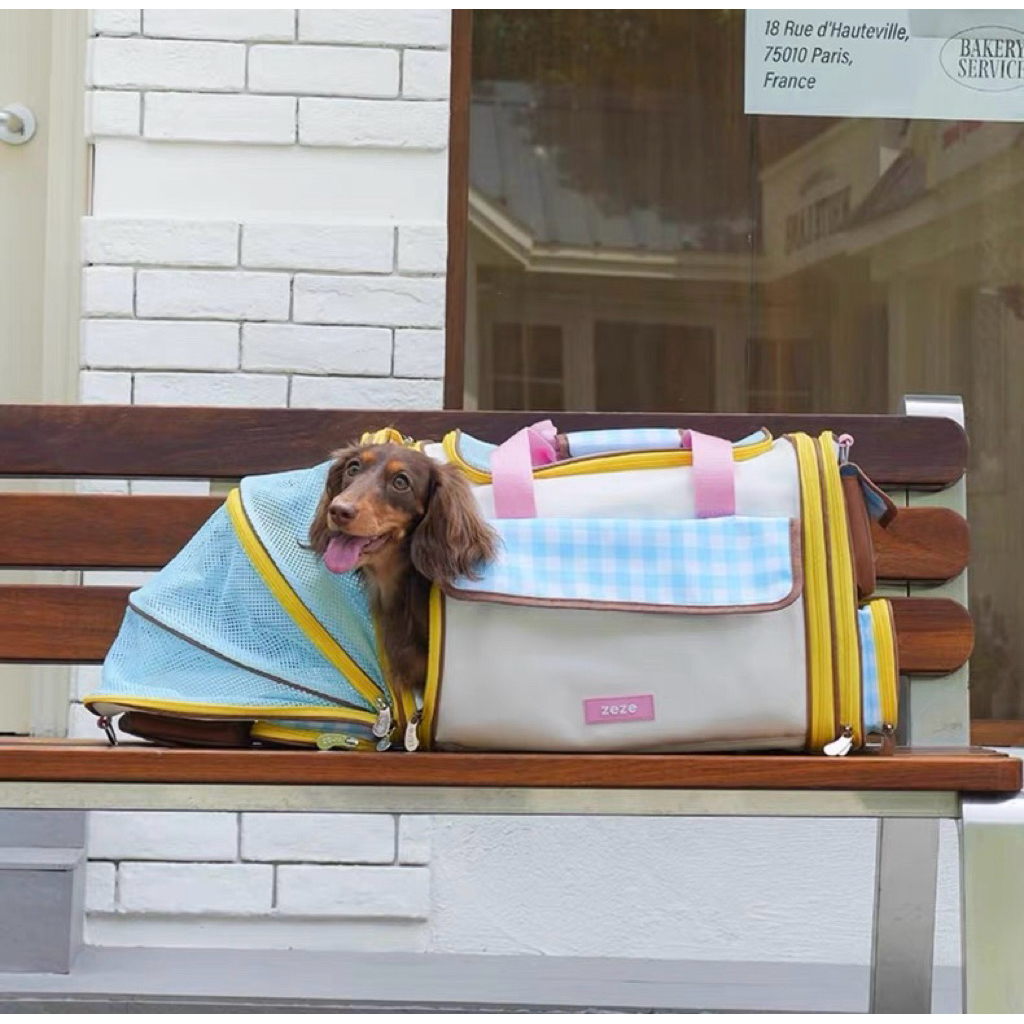 [PRE-ORDER] ZEZE multifunctional expansion pet bag กระเป๋าเดินทางสัตว์เลี้ยง