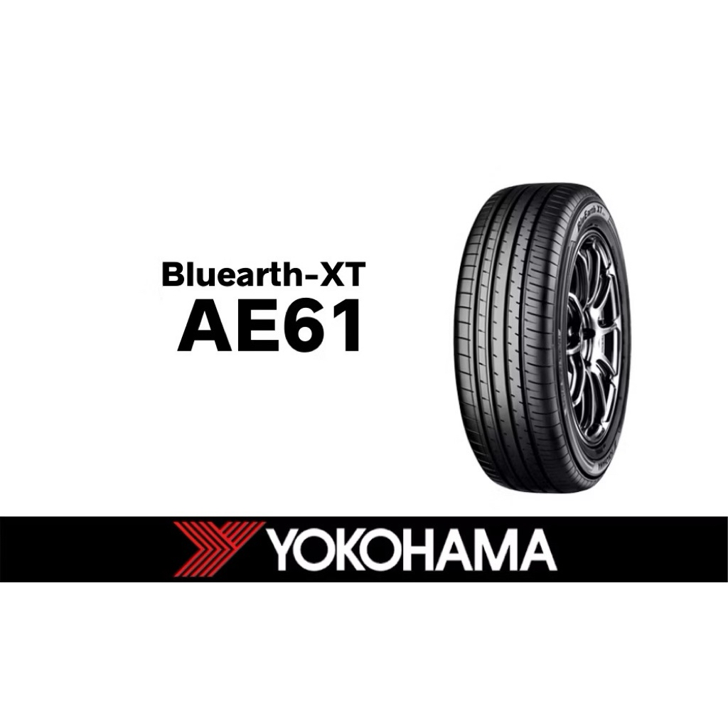 ยางรถยนต์ YOKOHAMA 215/55 R18 รุ่น BLUEARTH-XT AE61D 95V *TH *OE YARIS CROSS (จัดส่งฟรี!!! ทั่วประเท