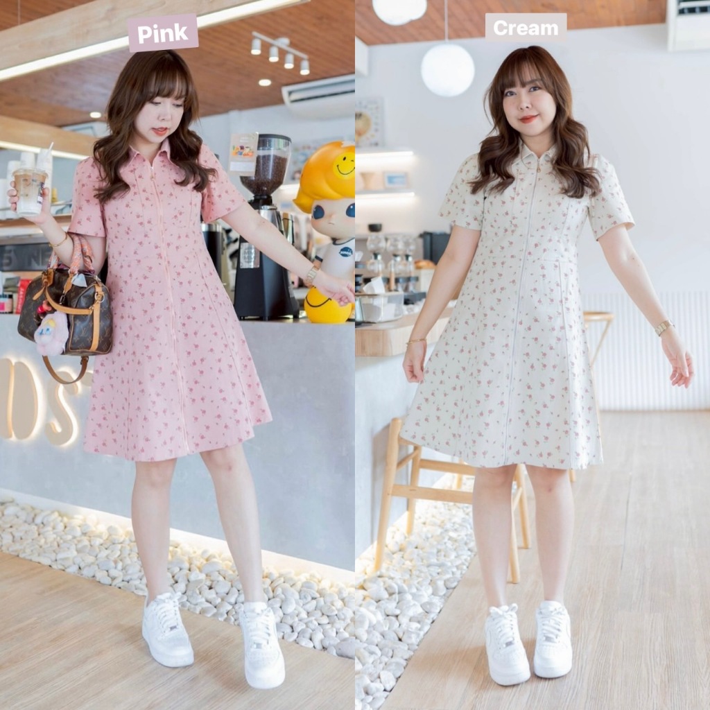 Code : Bishop (Pink / Cream)