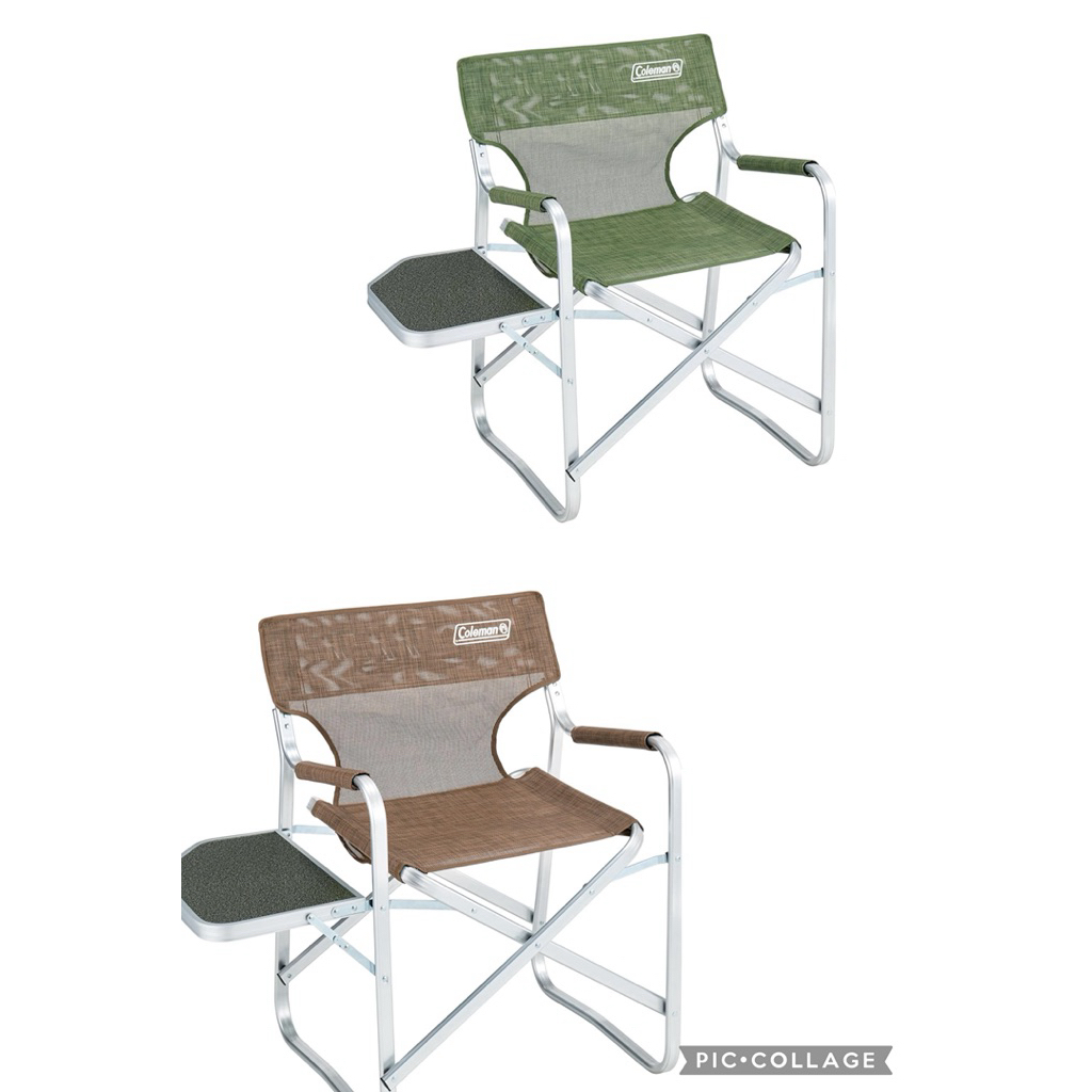 🚚พร้อมส่ง🇯🇵 Coleman JP Aluminum Deck Chair Mesh