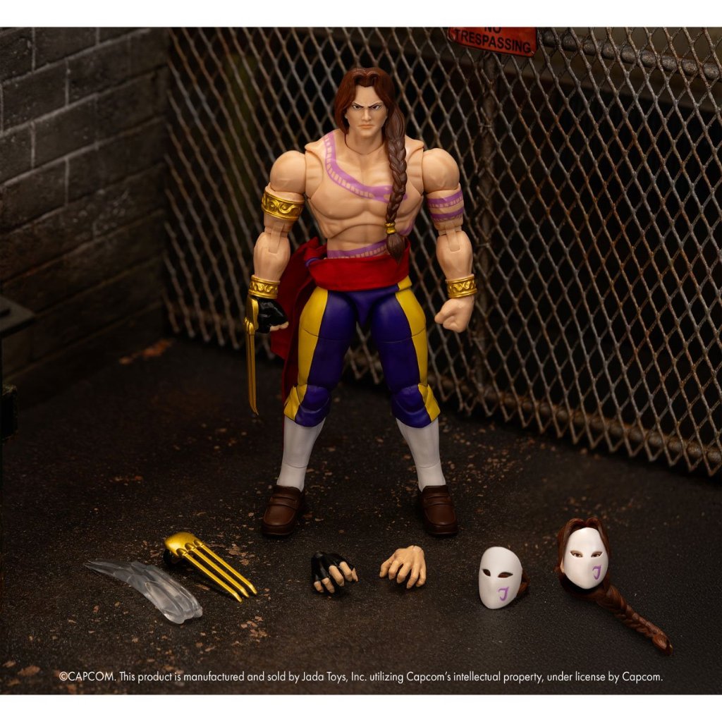 Ultra Street Fighter II vega Jada Toys Action Figures ของใหม่ พร้อมส่ง
