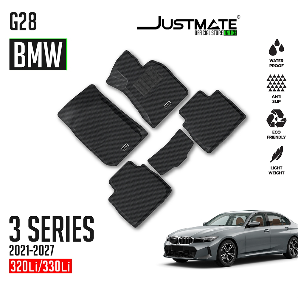[JUSTMATE] BMW พรมปูพื้นรถยนต์ 3 SERIES G28 2021 - 2027  320Li/330Li