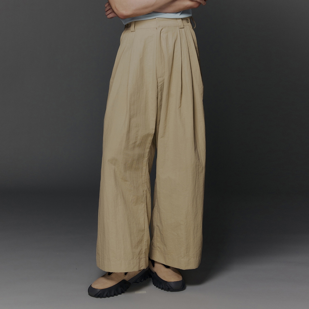 LOVERBOY PANTS (BEIGE) - กางเกงขายาว ทรงหลวม