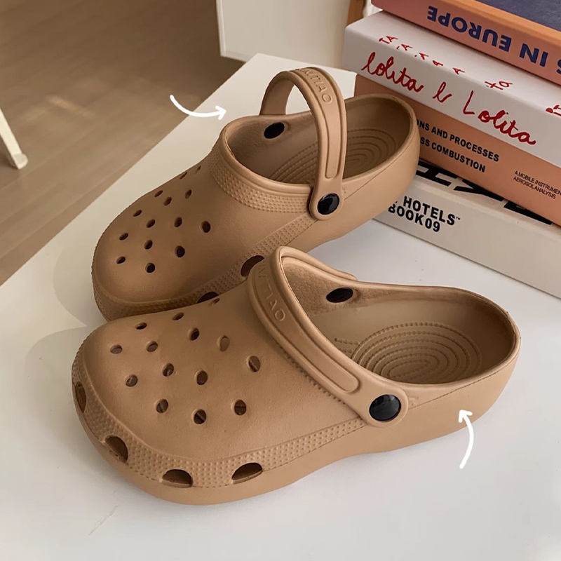 Fshow สินค้ามาใหม่ รองเท้าแตะหัวโตแฟชั่น งานลำลอง สวมใส่ใช้งานได้หลายโอกาส พื้นนิ่ม น้ำหนักเบา ดีไซน์เก๋ไม่ซ้ำใคร ราคาคื - รูปที่ 6