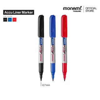 Monami ปากกามาร์คเกอร์ รุ่น แอคคู ไลน์เนอร์ Accu Liner Marker