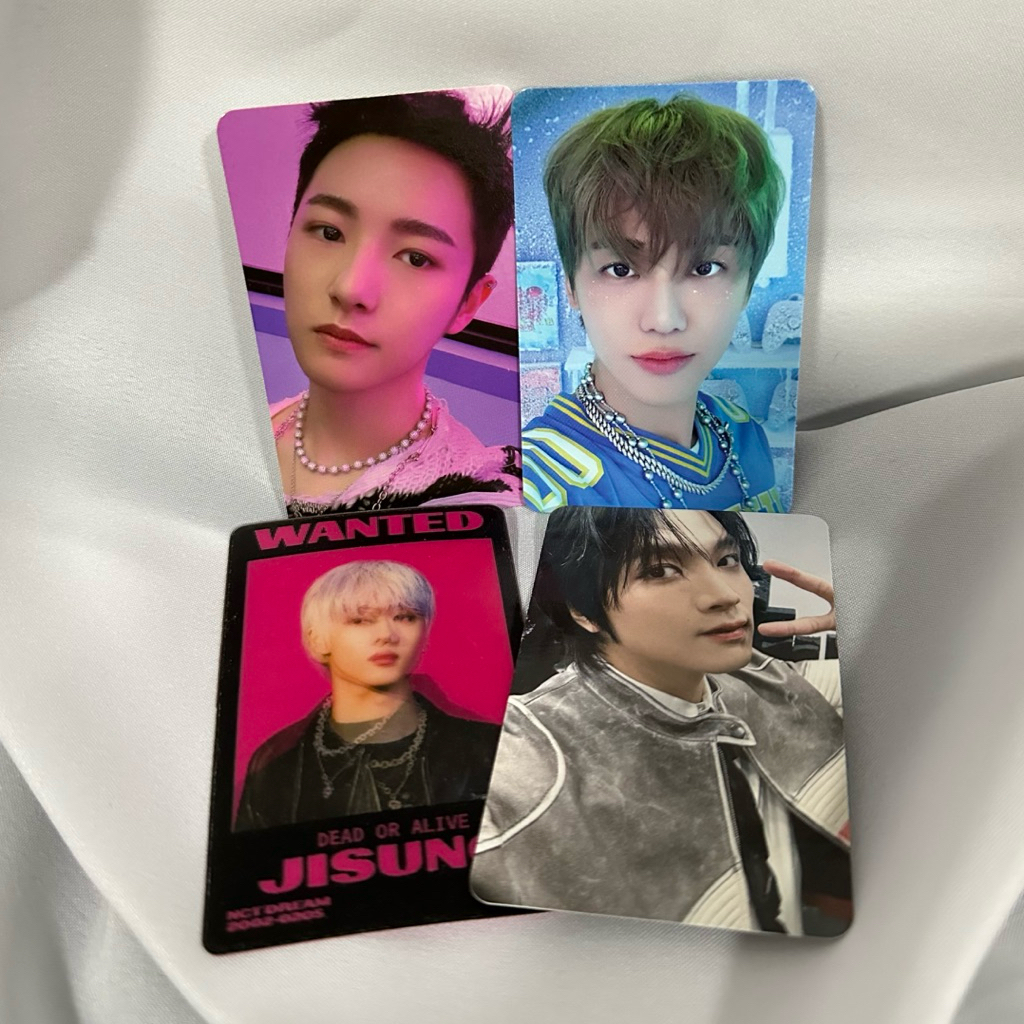 พร้อมส่ง การ์ด Nct dream official อินจุน แจมิน จีซอง เฉินเล่อ แฮชาน เจโน่