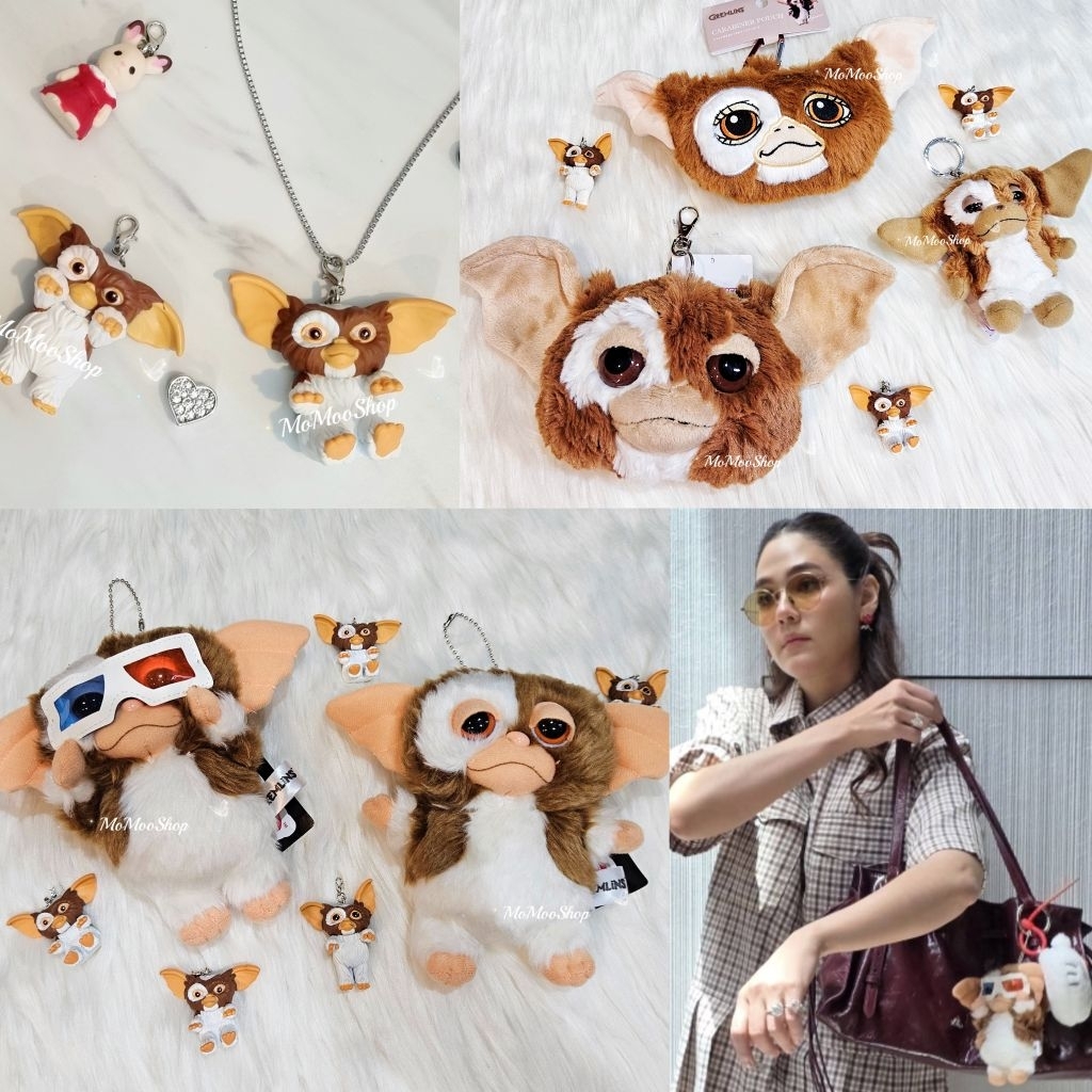 (แท้💯/พร้อมส่ง🌈) All Gremlins 🇯🇵 พวงกุญแจ / จี้ไม่รวมสร้อย.🤎🤍🤎