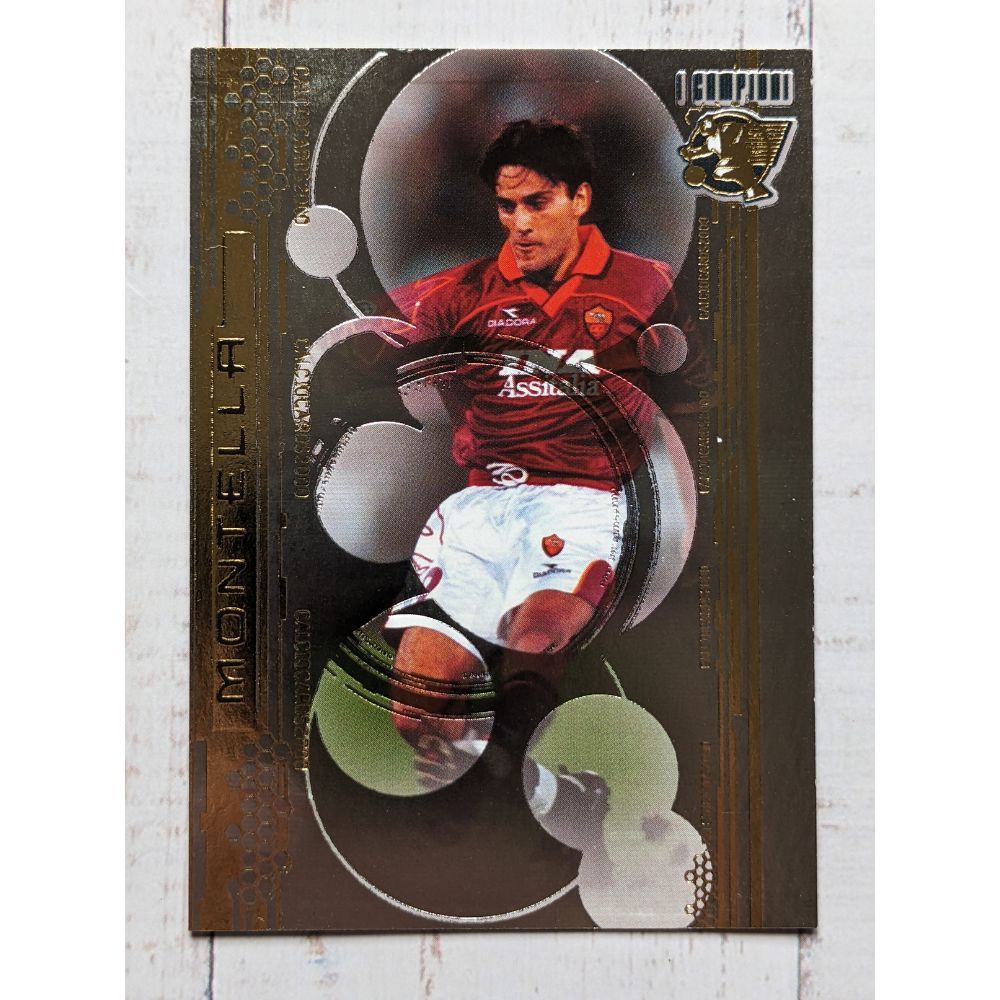 การ์ดฟุตบอล Soccer Card Vincenzo Montella I Campioni Panini Calcio Cards 1999-2000