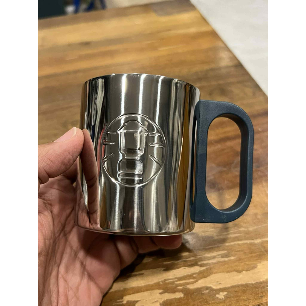 Coleman แก้วน้ำ Double wall แค้มปิ้ง เดินป่า/stainless Mug
