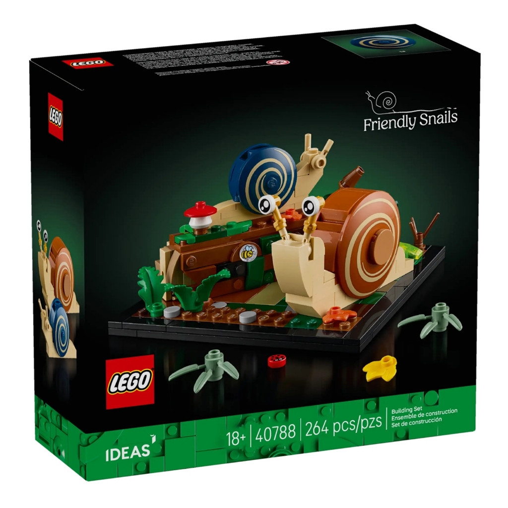 40788 : LEGO Ideas Friendly Snails