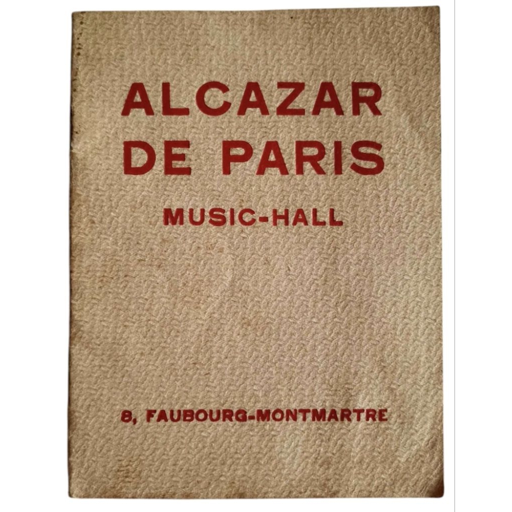 ALCAZAR DE PARIS MUSIC-HALL