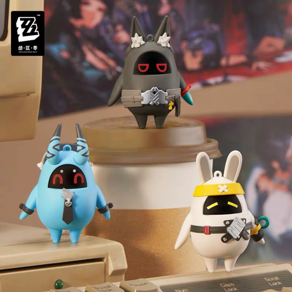 Zenless Zone Zero พวงกุญแจ ซีรีย์ Bangboo standee ของแท้จากออฟฟิเชียล