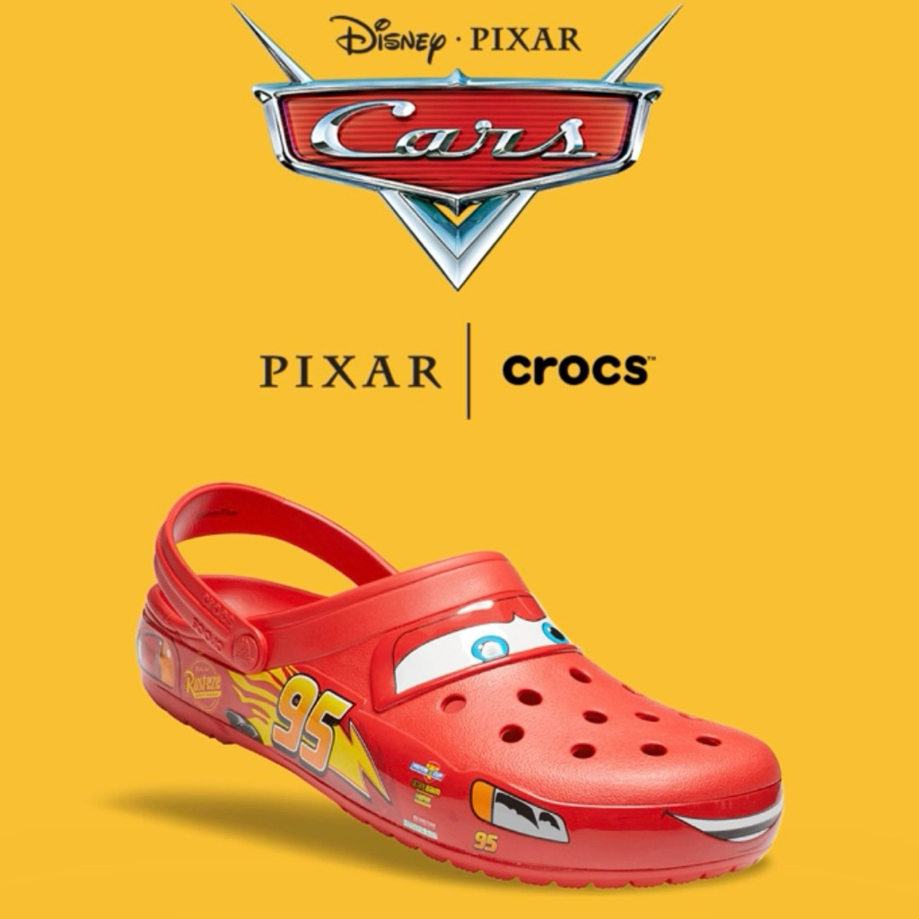 ✨พร้อมส่ง✨ Crocs Cars Lightning McQueen