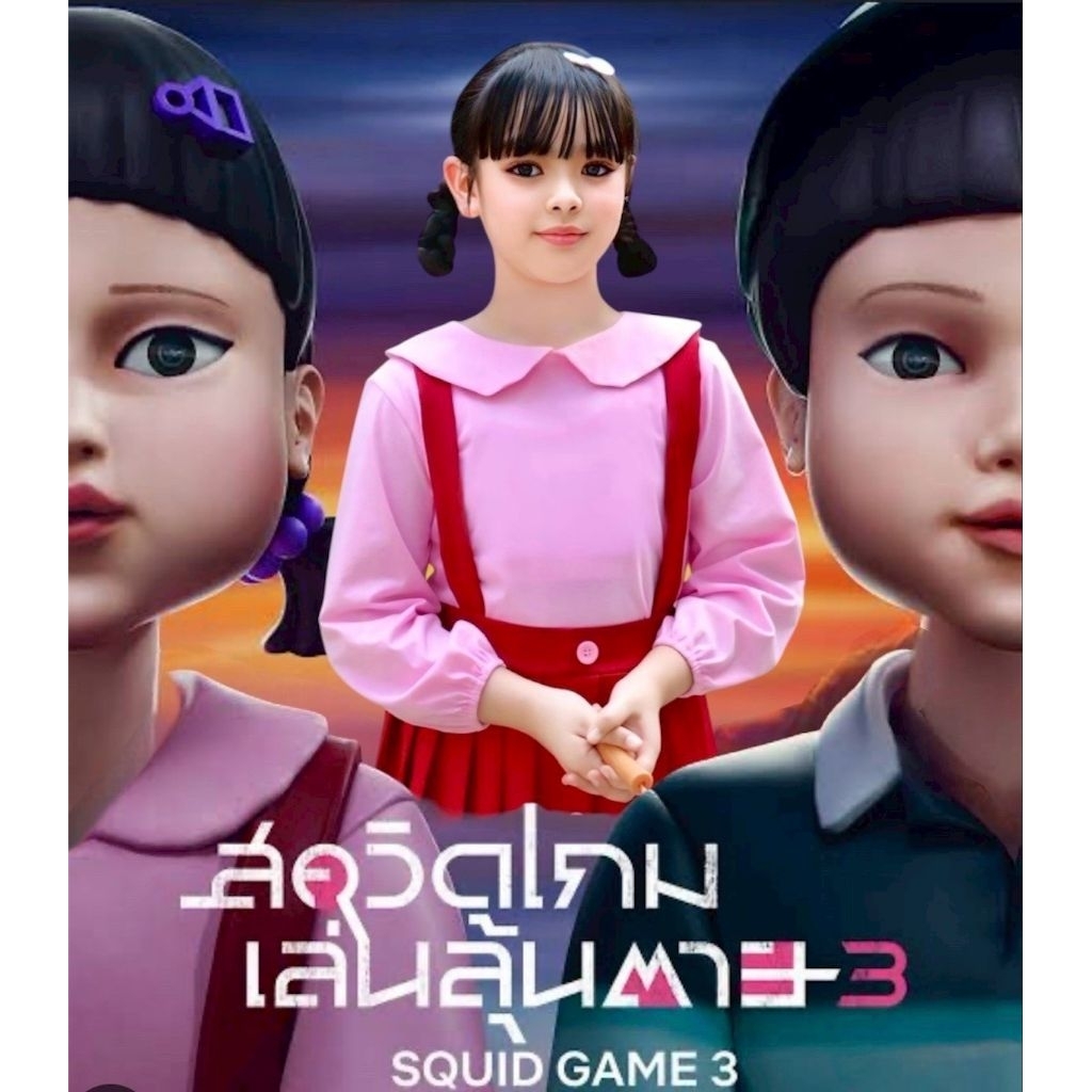 ชุดโกโกวา 3 สวิดเกมส์ เล่นลุ้น Squid game3