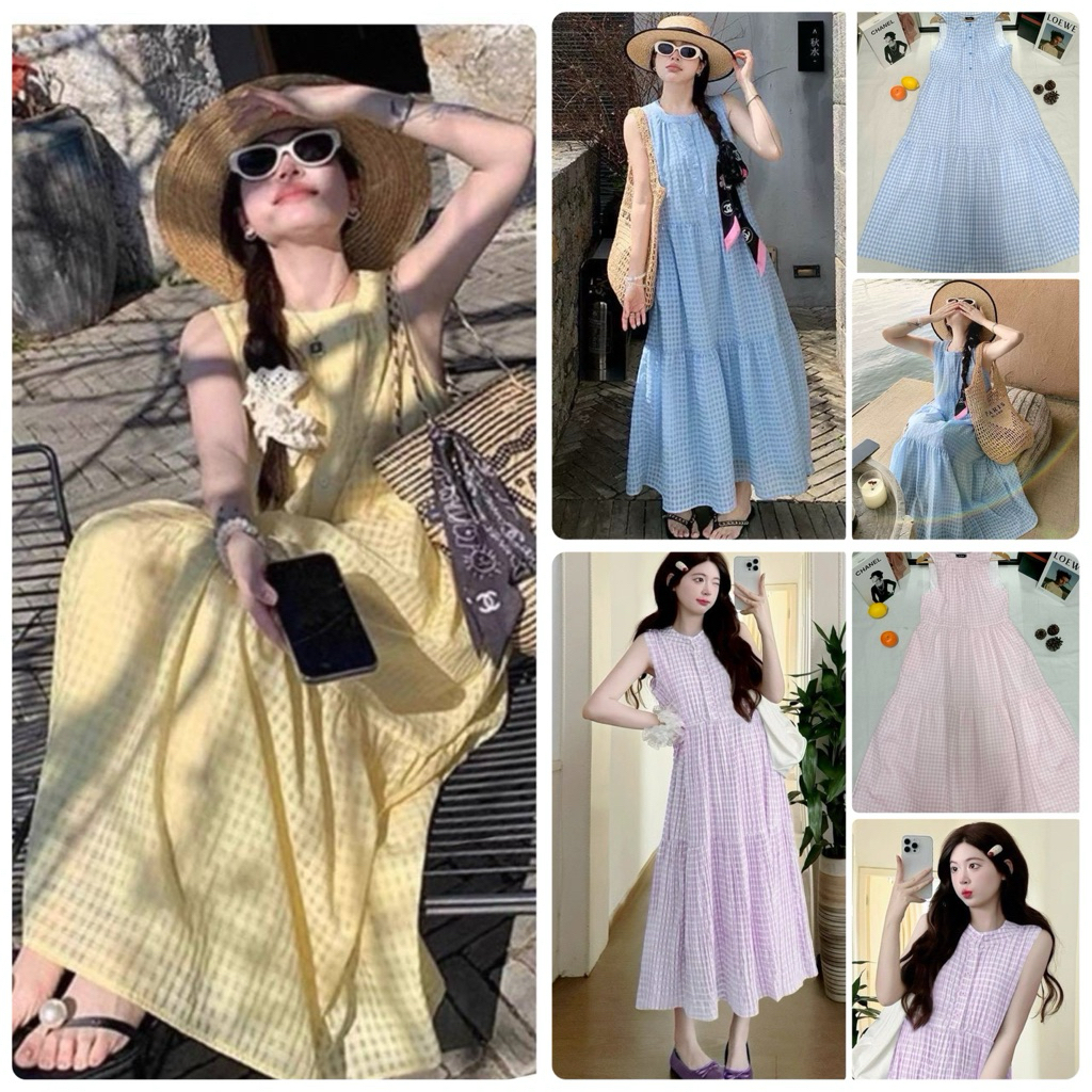 เดรสยาว อก40 แขนกล้าม ypy