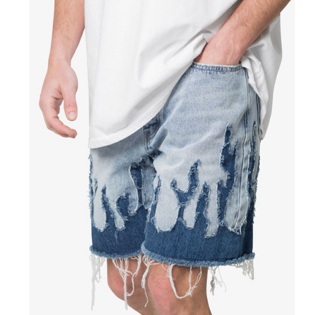 MNML Flame Short Jeans