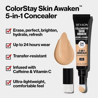 ❤️ไม่แท้คืนเงิน❤️Revlon ColorStay Skin Awaken 5-in-1 Concealer 8ml.