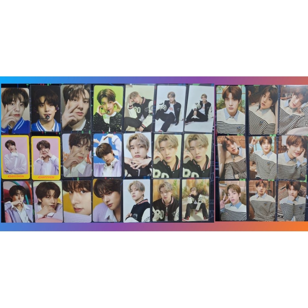 [Official] Jake Enhypen Photocard การ์ดแท้ พร้อมส่ง เอนไฮเพนเจค การ์ด Jake