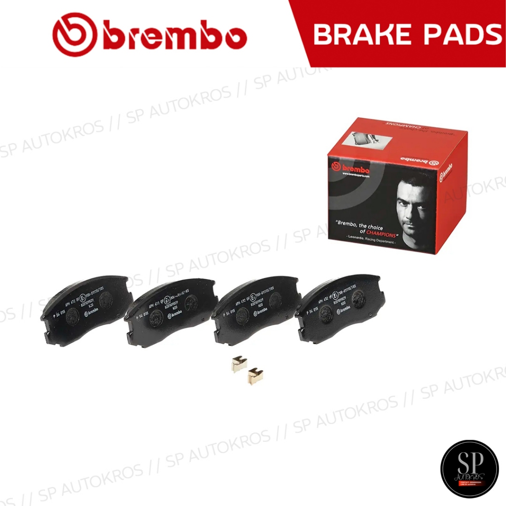 BREMBO ผ้าเบรกหน้า - หลัง LANCER E-Car, CK2 (1.5, 1.6) ปี 93-96 / P54 015 / P54 016