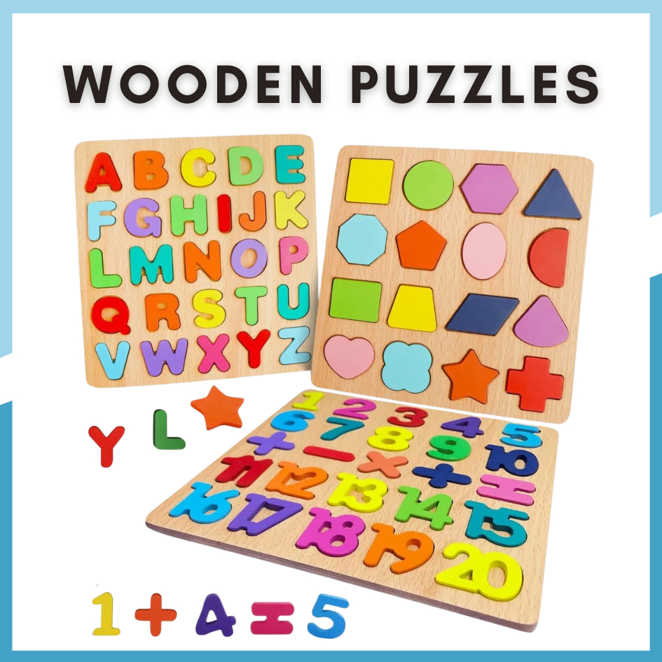 kids_thailand จิ๊กซอว์ไม้ Jigsaw puzzle ABC เสริมพัฒนาการเด็ก