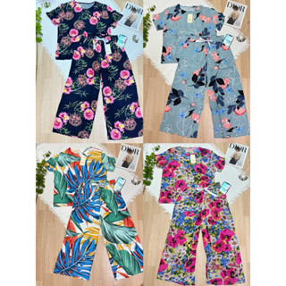 ชุดเช็ทขายาวผ้าสปัน พริ้วๆ นิ่มๆ รอบอก 42 นิ้ว ผ้าไม่ยืด ใส่…