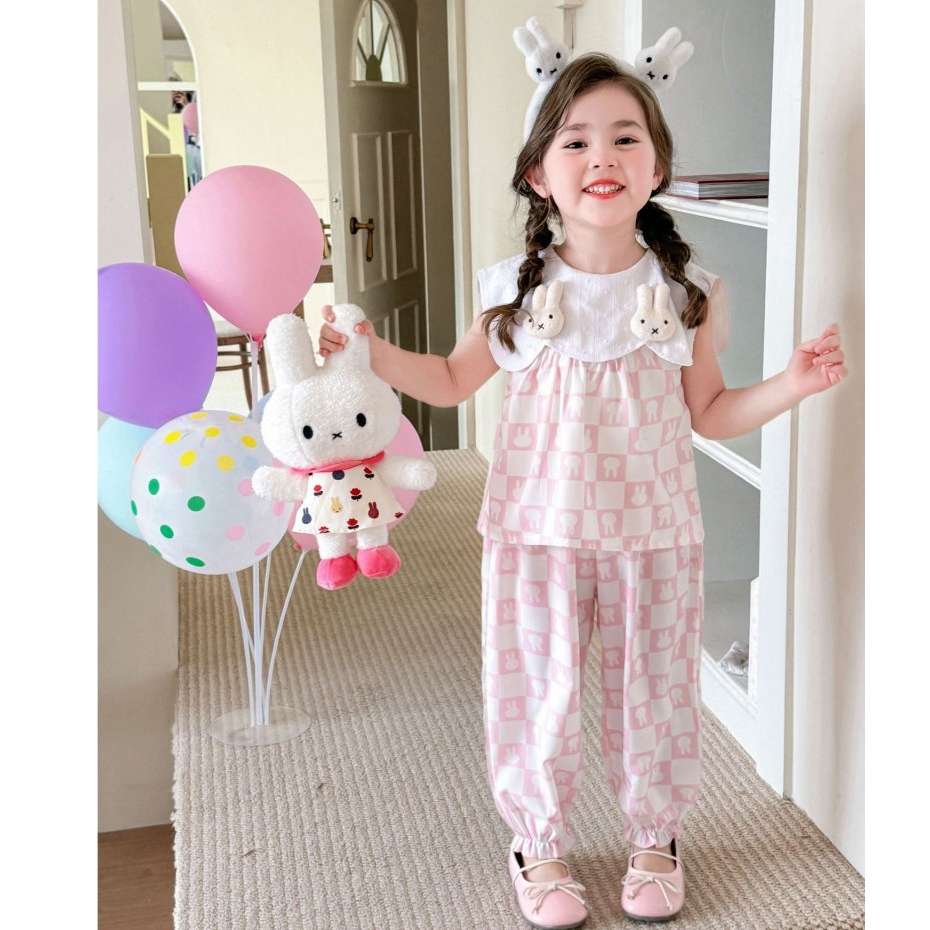 PANG KIDS ชุดเซตลูกสาว miffy แต่ง 3D น่ารักกคุณหนูคุณใจ 0703