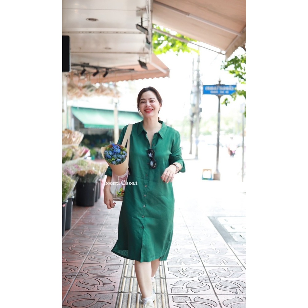 รวม Dress Shirt ผ้าลินินแท้ ทุกสีทุกไซส์ เลือกชมได้เลยค่า