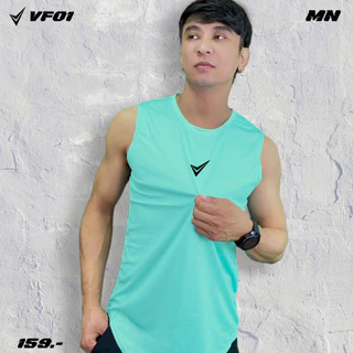VF01 เสื้อกล้าม เสื้อแขนกุด เสื้อวิ่ง เสื้อฟิตเนส ยิม ออกกำลังกาย ราคาถูก ราคาโรงงาน