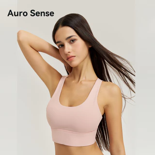 Auro Sense สปอร์ตบรา sport bra ออกกำลังกาย สำหรับ ผู้หญิง ออกแบบ สายเดี่ยวบาง ไขว้ด้านหลัง