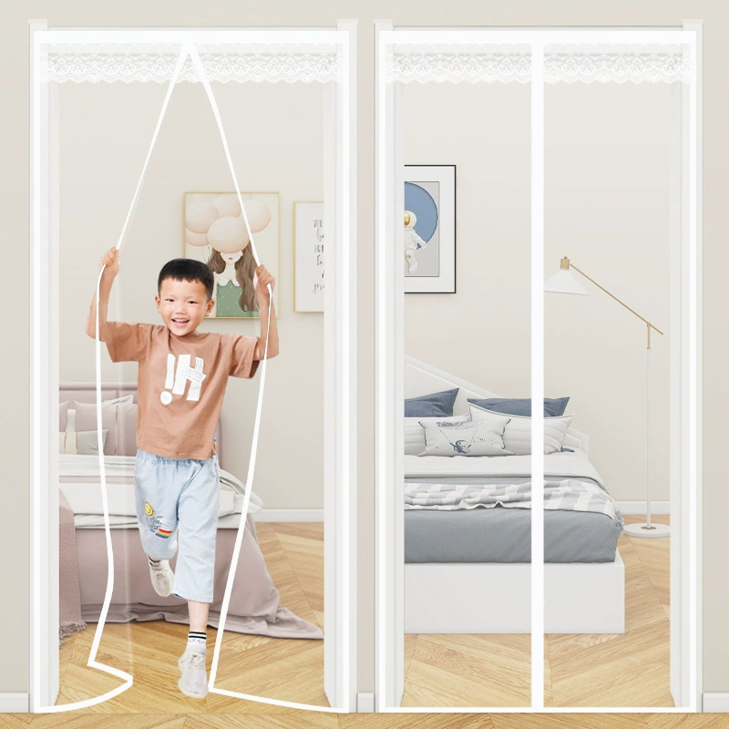 🚫🦟 ม่านประตูแม่เหล็กกันยุง ติดตั้งง่าย แถมฟรี หมุดทองเหลือง ม่านแม่เหล็กกันยุง ม่านกันยุง - รูปที่ 5