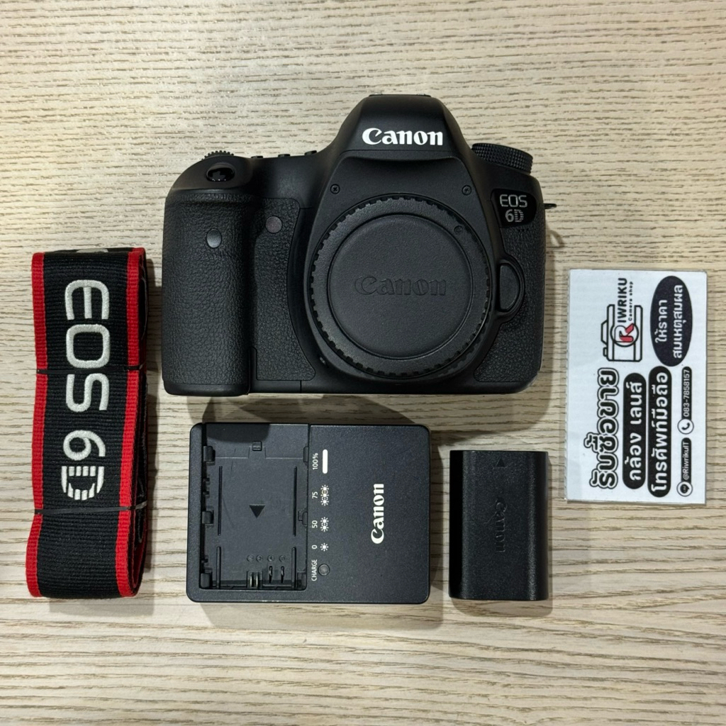 Canon EOS 6D (บอดี้) มือสอง สภาพดีใช้งานปกติ
