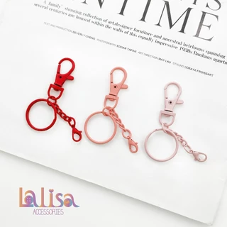 ตะขอพวงกุญแจหลากสี alloy keychain YZQ14