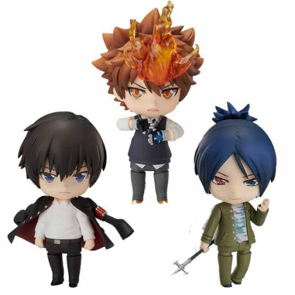 (มือ2) Nendoroid Reborn 912+913+1063 Sawada Tsunayoshi + Hibari Kyoya + Rokudo Mokuro