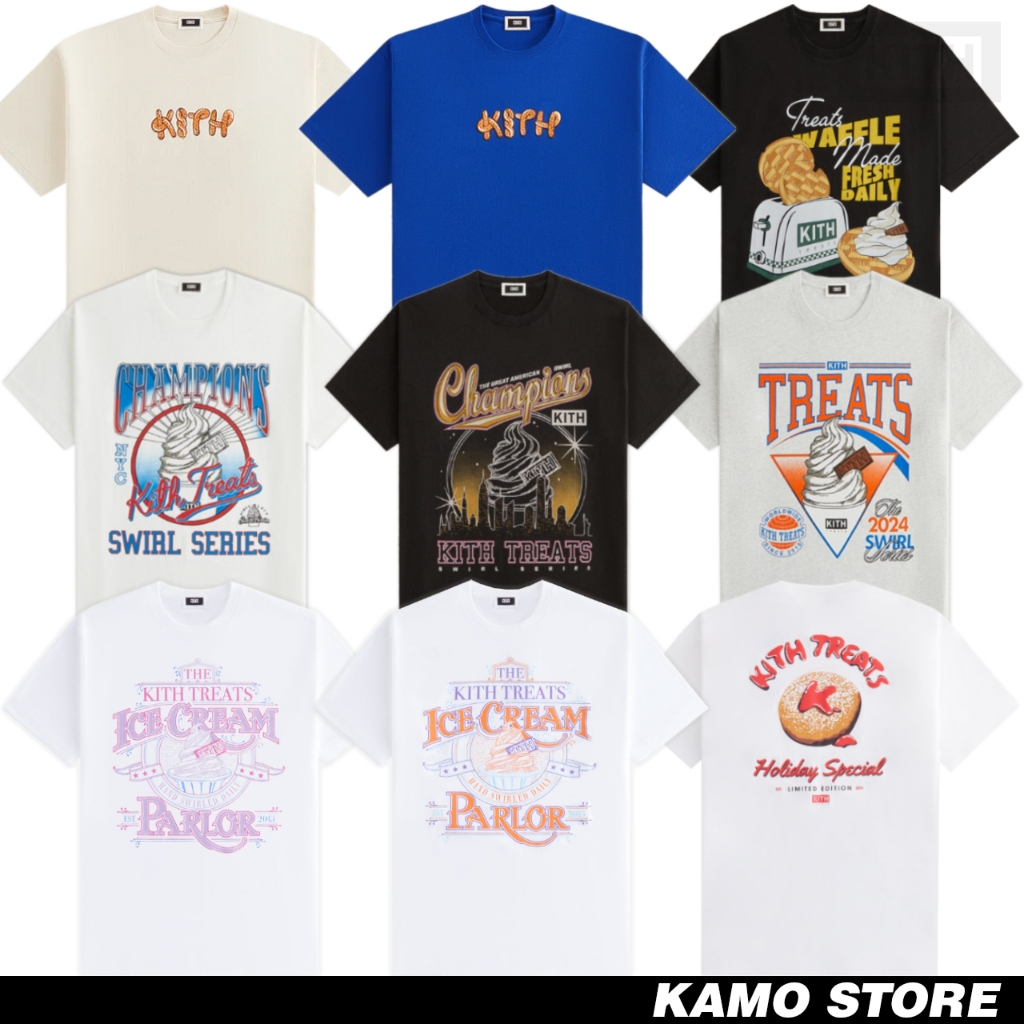 (พร้อมส่ง) เสื้อยืด KITH TREATS Tee