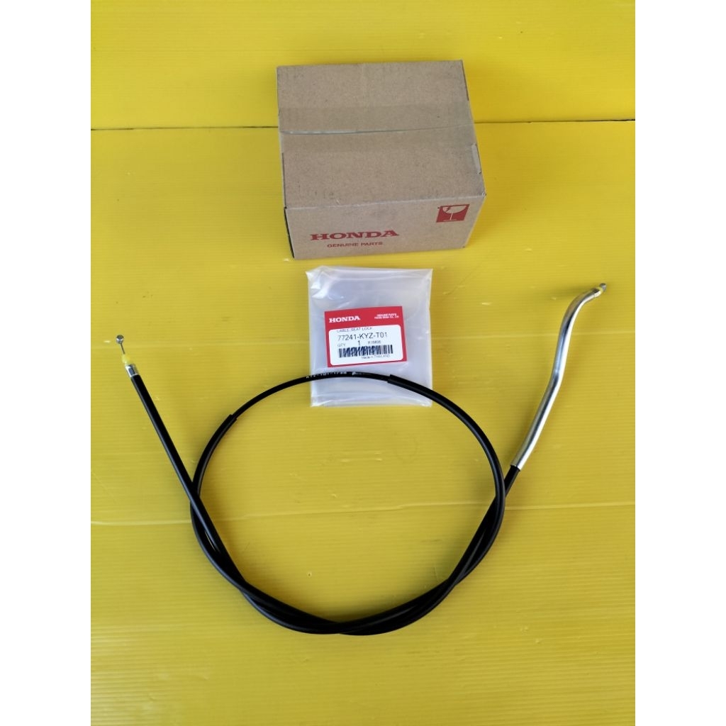 สายดึงเบาะเวฟ125iปลาวาฬ 2012-2017แท้Honda((77241-KYZ-T01))