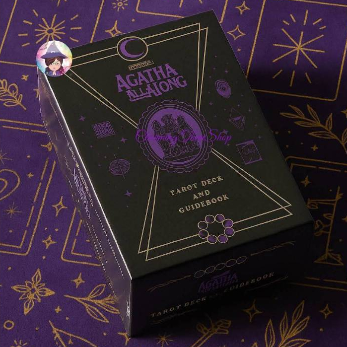 ไพ่ทาโรต์ ไพ่ยิปซี ไพ่ออราเคิล TAROT ORACLE CARDS : AGATHA  ALL ALONG TAROT DECK ของใหม่ ของแท้ 100%